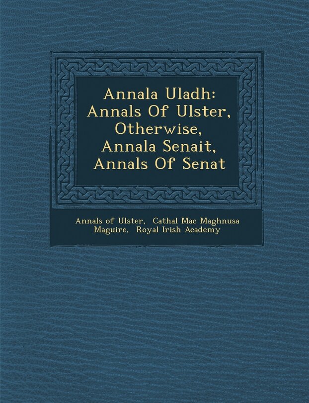 Front cover_Annala Uladh