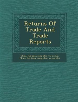 Front cover_Returns Of Trade And Trade Reports