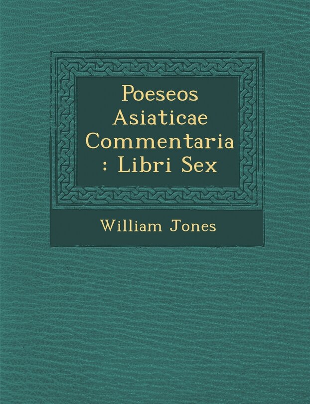 Front cover_Poeseos Asiaticae Commentaria