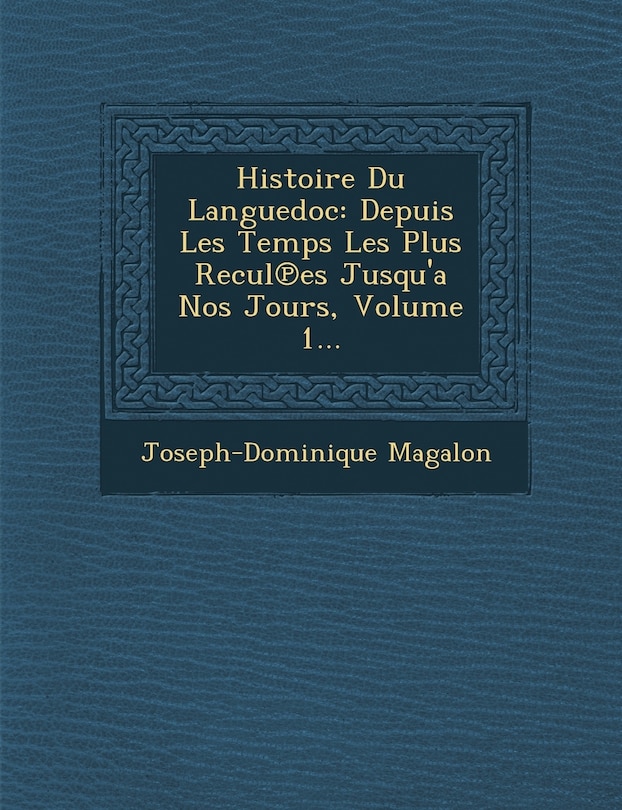 Couverture_Histoire Du Languedoc