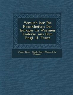 Front cover_Versuch ?ber Die Krankheiten Der Europ?er In Warmen L?ndern