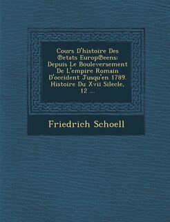 Front cover_Cours D'Histoire Des Etats Europ Eens
