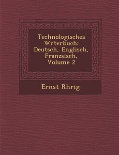 Front cover_Technologisches W�rterbuch