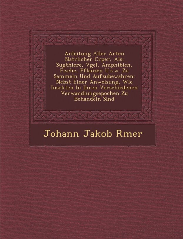 Front cover_Anleitung Aller Arten Nat Rlicher C Rper, ALS