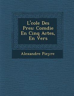 Couverture_L' Cole Des P Res