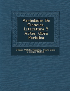 Front cover_Variedades De Ciencias, Literatura Y Artes