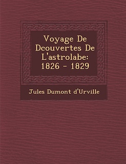 Couverture_Voyage De D�couvertes De L'astrolabe