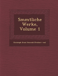 Front cover_S Mmtliche Werke, Volume 1