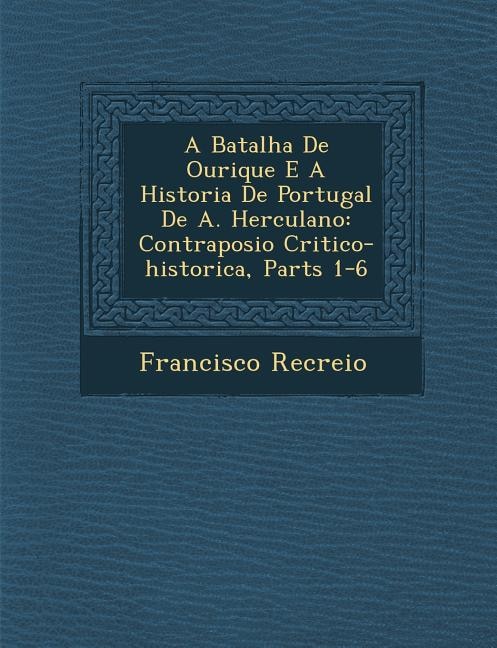 Front cover_A Batalha de Ourique E a Historia de Portugal de A. Herculano
