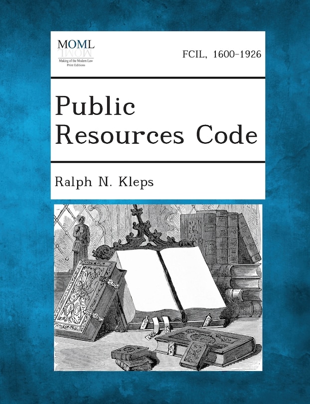 Front cover_Public Resources Code