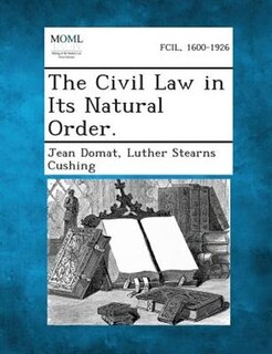 Front cover_The Civil Law In Its Natural Order.