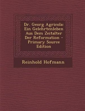 Front cover_Dr. Georg Agricola