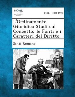 Couverture_L'Ordinamento Giuridico Studi sul Concetto, le Fonti e i Caratteri del Diritto