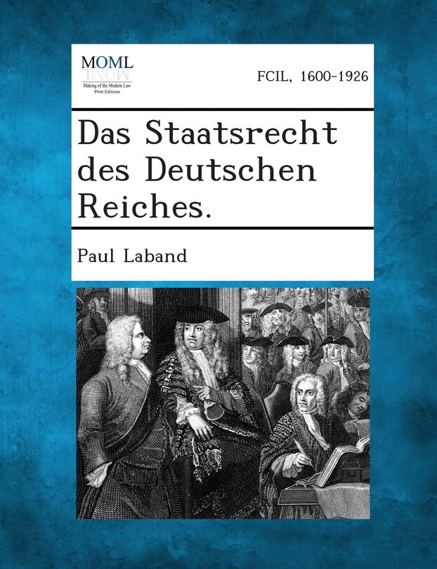 Front cover_Das Staatsrecht des Deutschen Reiches.