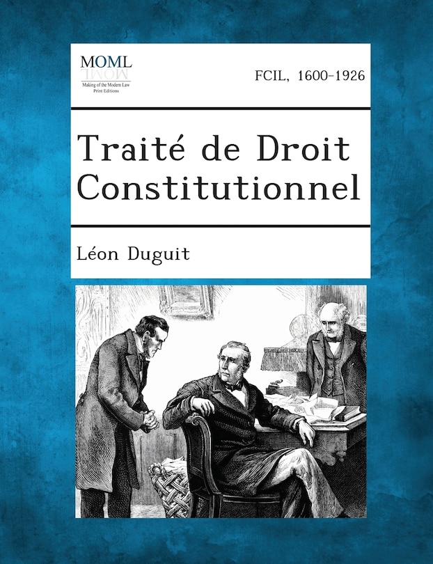 Front cover_Traite de Droit Constitutionnel