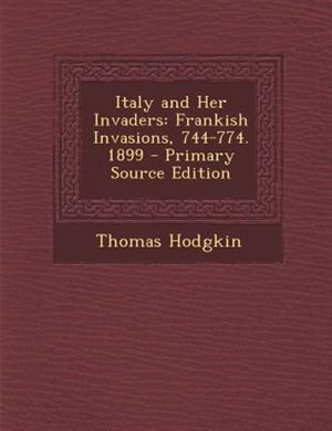 Couverture_Italy and Her Invaders