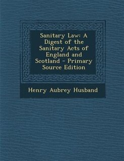 Front cover_Sanitary Law