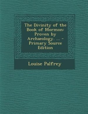 Couverture_The Divinity of the Book of Mormon