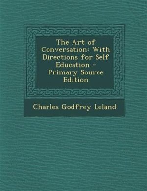 Couverture_The Art of Conversation