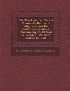 Couverture_Die Theologie Der Divina Commedia Des Dante Alighieri