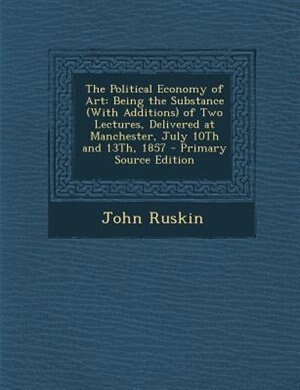 Front cover_The Political Economy of Art
