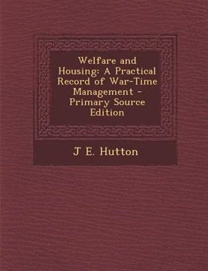 Couverture_Welfare and Housing