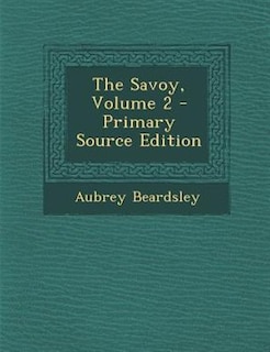 Couverture_The Savoy, Volume 2 - Primary Source Edition