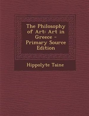 Front cover_The Philosophy of Art