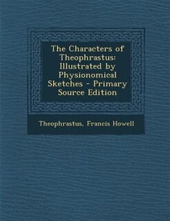 Front cover_The Characters of Theophrastus