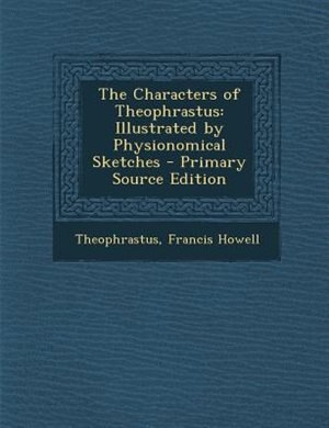 Front cover_The Characters of Theophrastus
