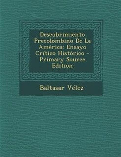 Front cover_Descubrimiento Precolombino De La AmTrica