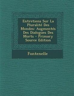 Front cover_Entretiens Sur La Pluralité Des Mondes