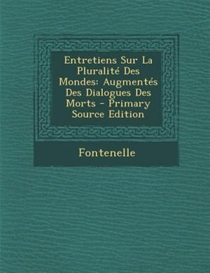 Front cover_Entretiens Sur La Pluralité Des Mondes