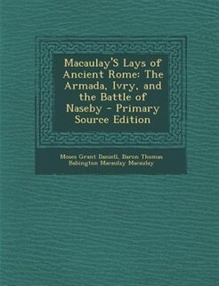 Couverture_Macaulay'S Lays of Ancient Rome