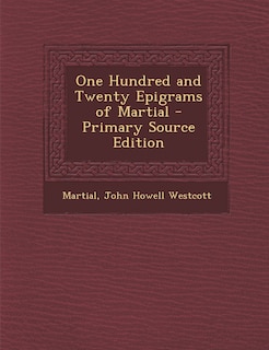 Front cover_One Hundred and Twenty Epigrams of Martial