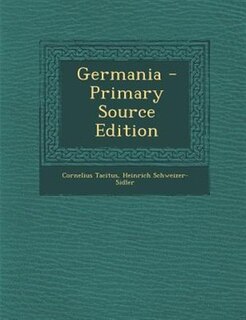 Couverture_Germania - Primary Source Edition
