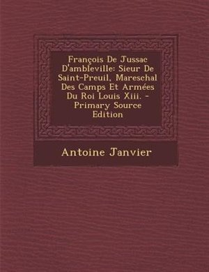 Front cover_Frantois De Jussac D'ambleville
