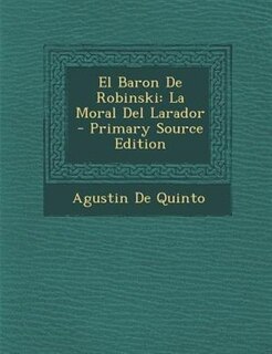 Front cover_El Baron De Robinski