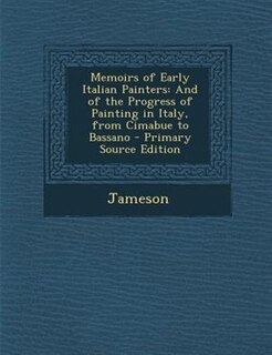 Front cover_Memoirs of Early Italian Painters