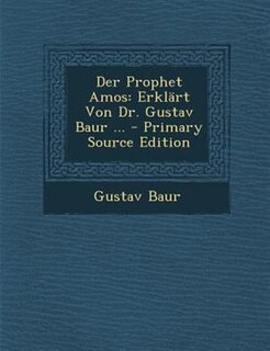 Couverture_Der Prophet Amos