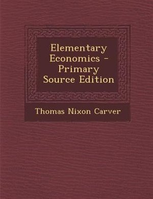 Couverture_Elementary Economics