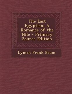 Front cover_The Last Egyptian