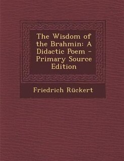 Couverture_The Wisdom of the Brahmin