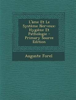 Front cover_L'Gme Et Le SystFme Nerveux