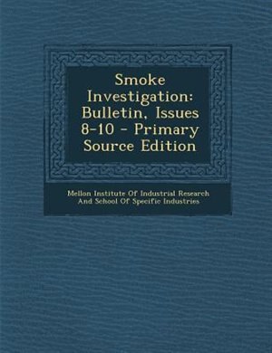 Front cover_Smoke Investigation
