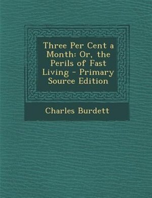 Front cover_Three Per Cent a Month