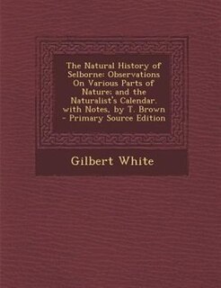Front cover_The Natural History of Selborne