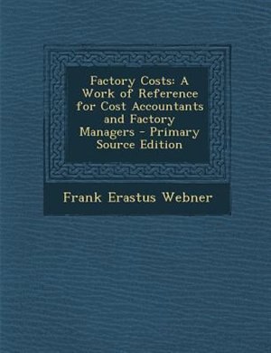Front cover_Factory Costs