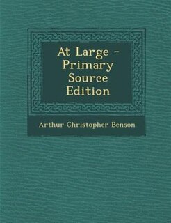 At Large - Primary Source Edition
