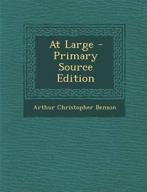 At Large - Primary Source Edition